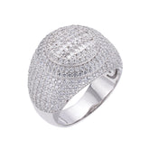Baguette Moissanite Size 10 Designer Men's Ring